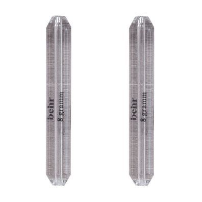 2 Stk Forellen Glasstifte Angel Gewicht sinkend 08 g