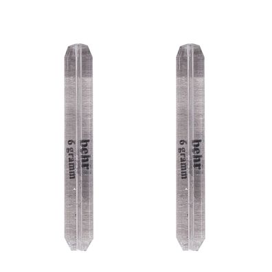 2 Stk Forellen Glasstifte Angel Gewicht sinkend 06 g