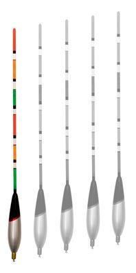 Vorbebleite Waggler - 3 + 2g
