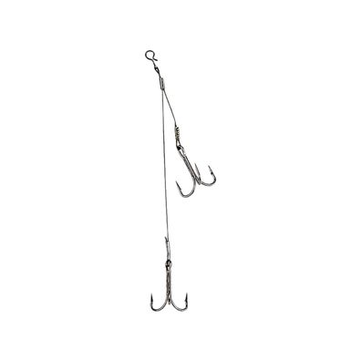 Stinger System Raubfisch 1x19 Doppel Drilling Gr. 2/0