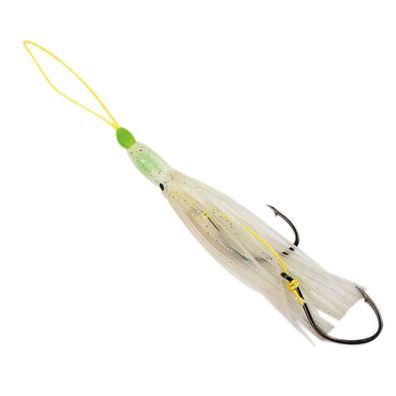 Dorsch Beifänger System Octopus UV-aktiv weiß-glitter