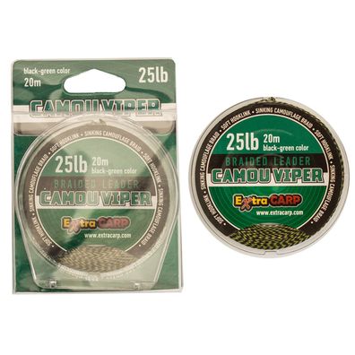 Vorfachschnur Karpfen sinkend Viper 25 lb