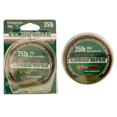 Vorfachschnur Karpfen sinkend Viper 35 lb
