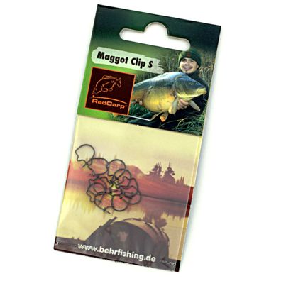 Maggot Clip Madenring Caster Clips S / klein