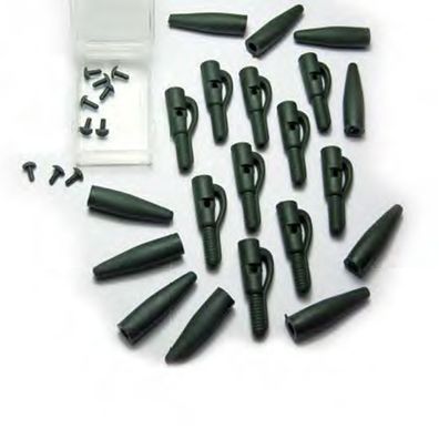 Lead Clip Karpfen Angel Set mit Tail Rubber und Pins