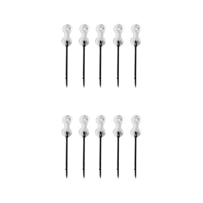 10 Boilie Halter Stifte mit Widerhaken Gr. M