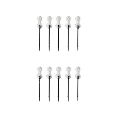 10 Boilie Halter Stifte mit Widerhaken Gr. S