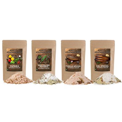 Räucherlauge Set Forelle Aal Kräuter der Provence Paprika 2400g Räucherlake Räuchern
