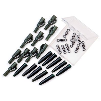 Lead Clip Sortiment 30-teiliges Karpfen Angel Set