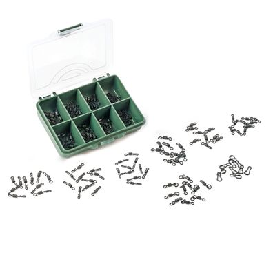 Karpfen Wirbel Sortiment 80 teilig Gr. 6 -12