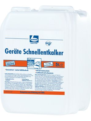Dr. Becher Geräte Schnellentkalker 5 l Schnell Entkalker Haushalt