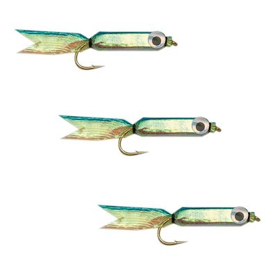 3 Mini Jigs Barsch Zocker hellblau-silber