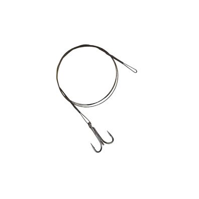 Stahl Vorfach Hecht 1x19 Drilling 8 kg - 50 cm