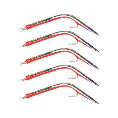 5 Gummi Makks Norwegen Beifänger motion-rot 8/0