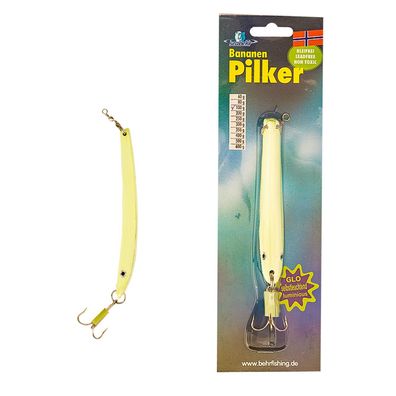 Norwegen Pilker selbstleuchtend Bananenpilker 100 g