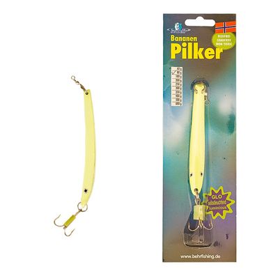 Norwegen Pilker selbstleuchtend Bananenpilker 80 g