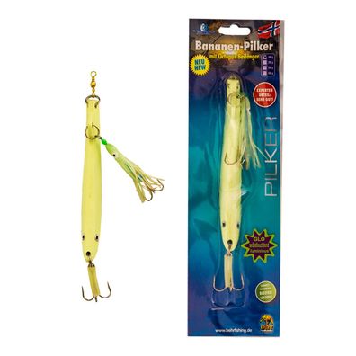 Bananen Pilker Norwegen mit Beifänger 100g