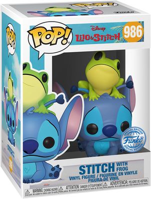 Disney Lilo & Stitch - Stitch with Frog 986 Special Edition - Funko Pop!