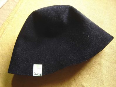 Hutstumpen Haarstumpen Velour dunkelblau 120 gr Ü 52cm Rd 84cm Stu 859