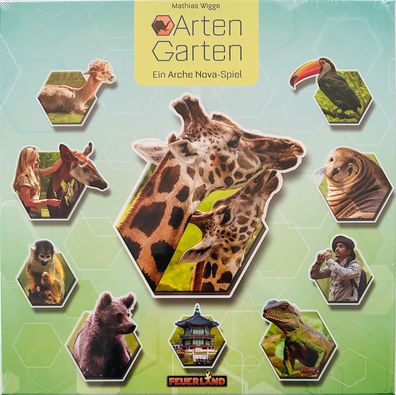 Artengarten Feuerland Spiele Strategiespiel Brettspiel Legespiel Kennerspiel