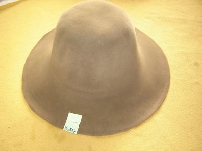 Hutstumpen Capeline Haar taupe beige 140 gr Durchmesser 35cm Stu 867