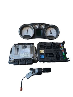 Peugeot 308 1.6 Turbo 0261S04374 Motorsteuergerät Set 9665248580