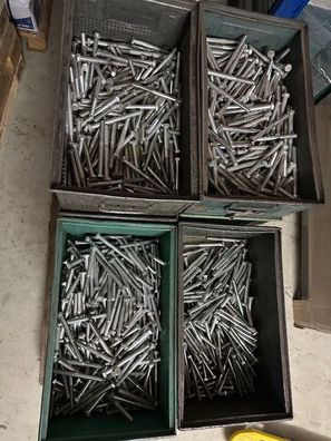 Sechskantschraube DIN 931 Güte 8.8 verzinkt M12 x 135 mm Palette 59