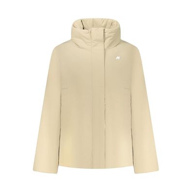 K-WAY Beige Nylon Women Jacket