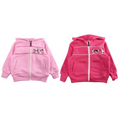 Disney Minnie Mouse Kinder Hoodie mit Kapuze – weiche Sweatjacke für Mädchen