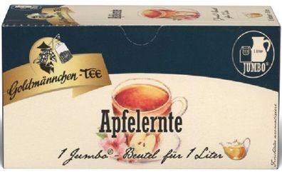 Goldmännchen Tee Apfelernte 20 x 5,25g Kannenportionen