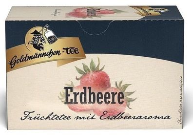 Goldmännchen Tee Erdbeere 20 x 1,5g Teebeutel