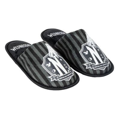 Wednesday Hausschuhe Damen & Herren Pantoffeln, Hauspantoffeln bequem