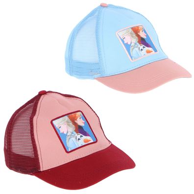 Disney Frozen Cap Kinder Kappe mit Elsa & Anna Motiv