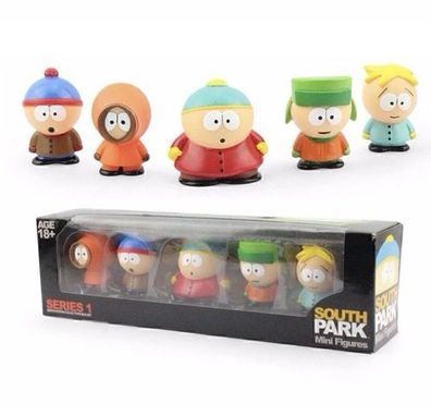 South Park Figuren Set (5-tlg) Kenny, Stan & Co. - Stick of Truth! | Neu! & OVP