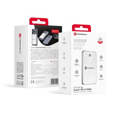 Forcell F-Energy F10K8 Super Slim Powerbank 10000mAh