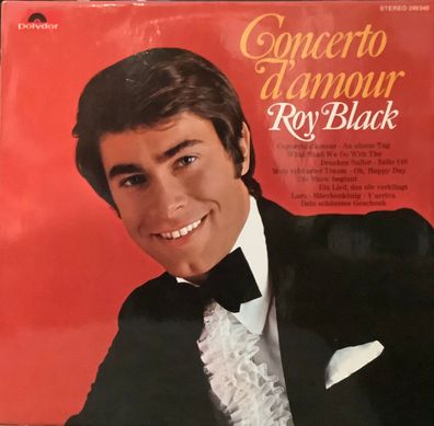 LP: Roy Black: Concerto d´amour (1969) Polydor 249 340