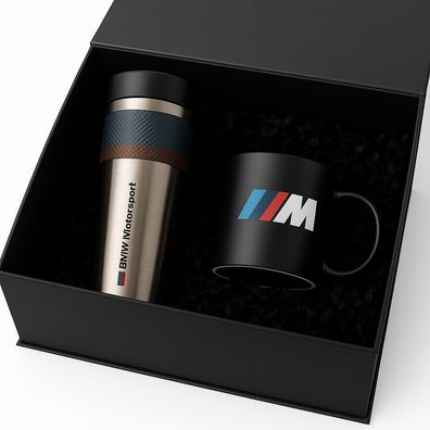 BMW?M?Motorsport Geschenkset Geschenkbox Thermobecher M Tasse
