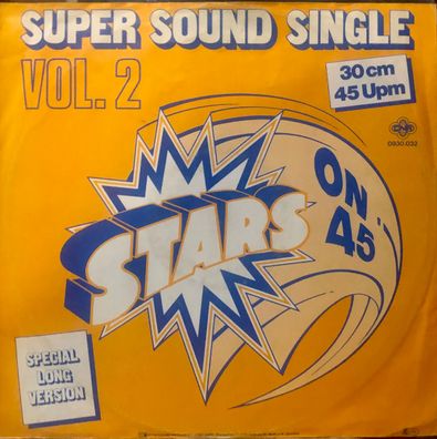 Maxi 12": Stars On 45 Vol. 2 (Special Long Version) 1981 CNR 0930.032
