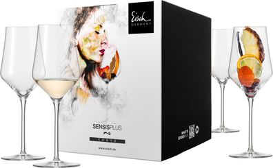 EISCH 4 Weißweingläser 518/3 im Geschenkkarton SKY Sensisplus 25185030/ 180074