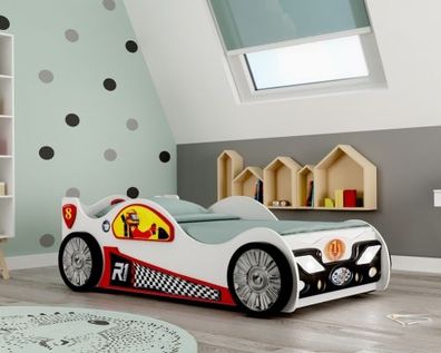 Kinderbett Monza mini mit Lattenrost &amp; Matratze 80x160