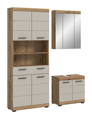 Badkombination in Evoak Oak Nachbildung