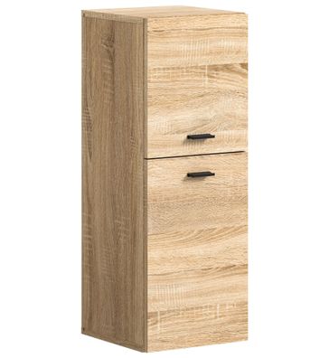 Badschrank in Eiche Sonoma Nachbildung und Eiche Sonoma Nachbildung bodenstehe