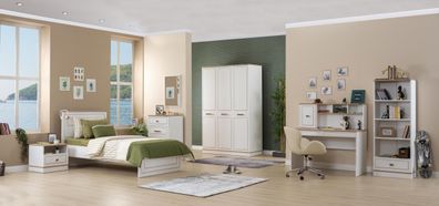 Ritmik Jugendzimmer Komplettset Rixos 6-teilig 100x200 cm