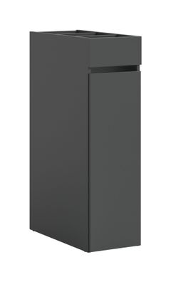 Anstellregal in anthrazit Nachbildung