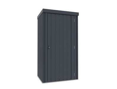 Geräteschrank Marburg 0,75m² Grundfläche anthrazit, Metallgeräteschuppen