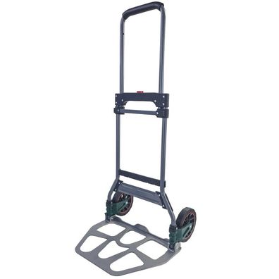 RAMROXX® Faltbare Transport Sackkarre 125 kg – Teleskopgriff + große Räder