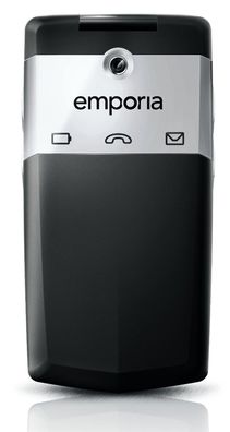Emporia Click V32 schwarz/silber Klapphandy - Bastlerware/Ersatzteillager