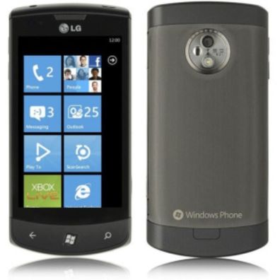 LG Optimus 7 E900 Black - Ersatzteillager/Bastlerware, sofort lieferbar