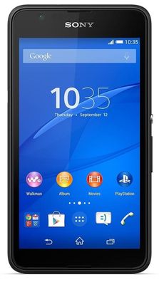 Sony Xperia E4G Black - Ersatzteillager/Bastlerware, sofort lieferbar (E2003)