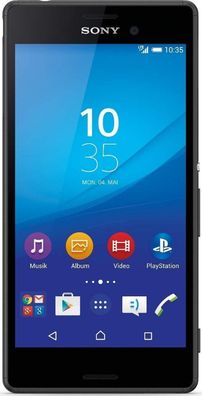 Sony Xperia M4 Aqua Black - Ersatzteillager/Bastlerware sofort lieferbar (E2303)